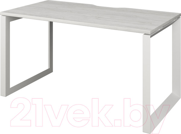 Изображение товара Письменный стол Программа Техно Аргентум-МП НТМП.О-120 (сосна винтер/белый)