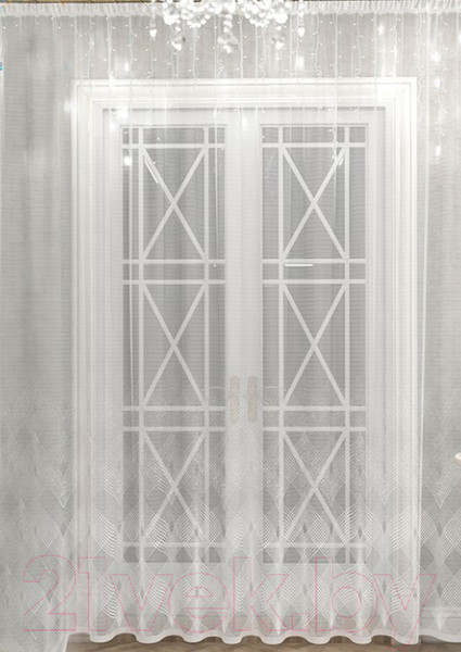Изображение товара Гардина Лента Л323Р (250x605, белый)