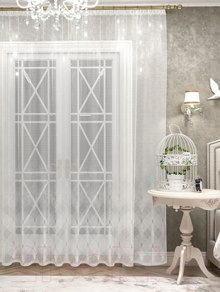 Изображение товара Гардина Лента Л323Р (250x605, белый)