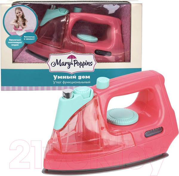 Изображение товара Утюг игрушечный Mary Poppins Умный дом / 453175
