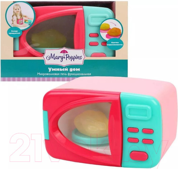 Изображение товара Микроволновая печь игрушечная Mary Poppins Умный дом / 453178