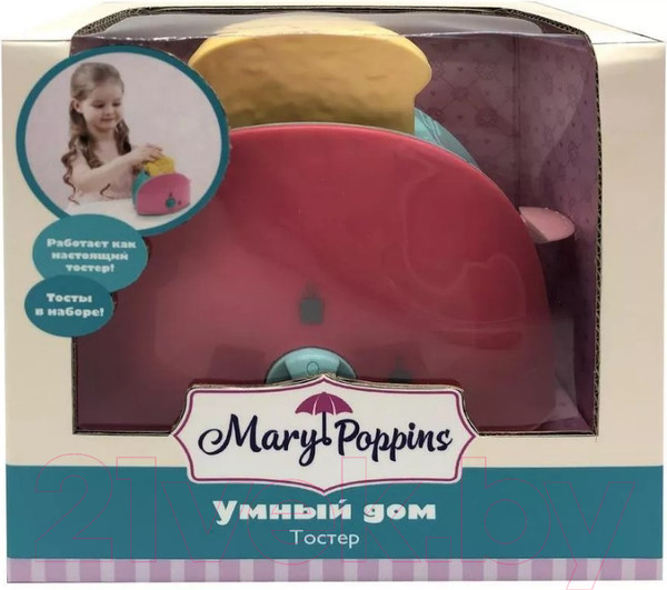 Изображение товара Тостер игрушечный Mary Poppins Умный дом / 453180