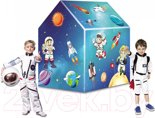 Изображение товара Детская игровая палатка Pituso Дом Космос / 995-5003B (50 шаров)