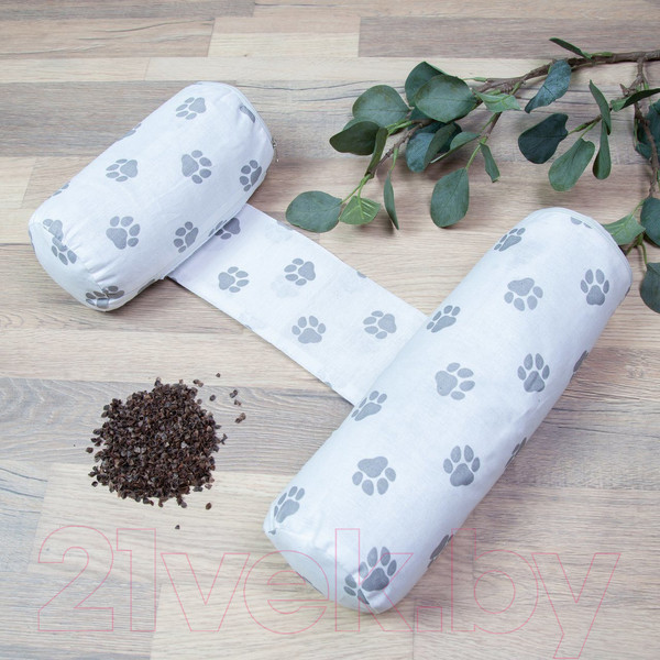 Изображение товара Кокон-гнездышко Amarobaby Nature Anatomy Лапки / AMARO-40NA-LS (серый)