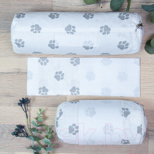 Изображение товара Кокон-гнездышко Amarobaby Nature Anatomy Лапки / AMARO-40NA-LS (серый)