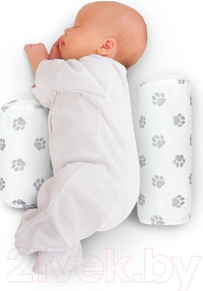 Изображение товара Кокон-гнездышко Amarobaby Nature Anatomy Лапки / AMARO-40NA-LS (серый)