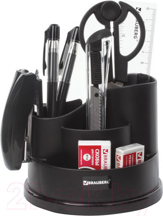 Изображение товара Органайзер настольный Brauberg Рапсодия / 23695 (черный)