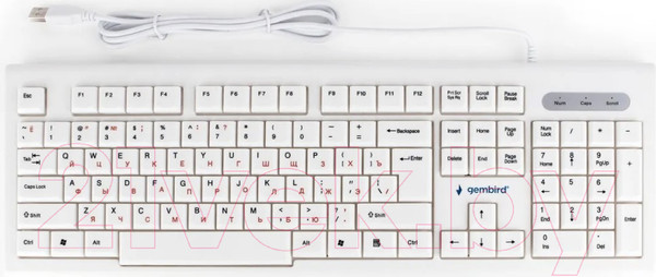 Изображение товара Клавиатура Gembird KB-8354U