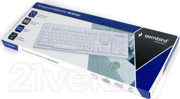 Изображение товара Клавиатура Gembird KB-8354U