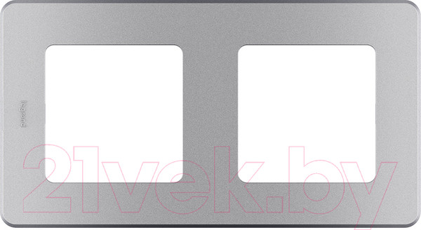 Изображение товара Рамка для выключателей и розеток Legrand Inspiria 673942 (алюминий)
