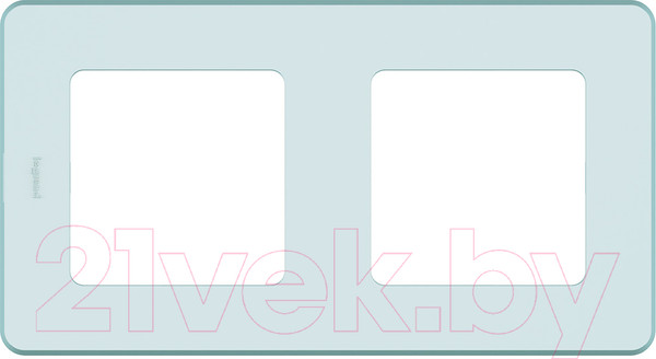 Изображение товара Рамка для выключателей и розеток Legrand Inspiria 673945 (мятный)