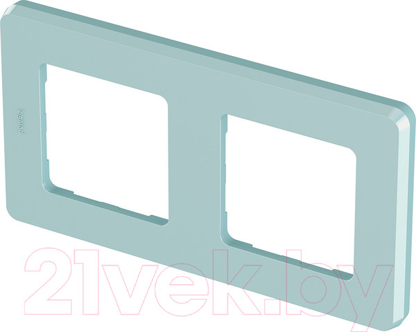 Изображение товара Рамка для выключателей и розеток Legrand Inspiria 673945 (мятный)