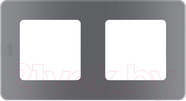 Изображение товара Рамка для выключателей и розеток Legrand Inspiria 673947 (дымчатый)