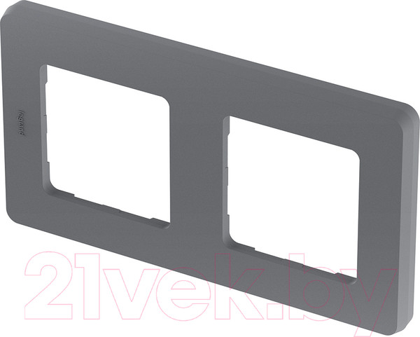 Изображение товара Рамка для выключателей и розеток Legrand Inspiria 673947 (дымчатый)