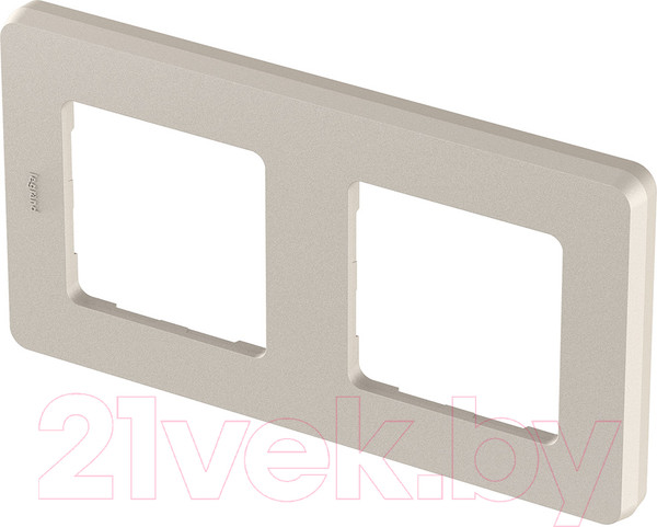 Изображение товара Рамка для выключателей и розеток Legrand Inspiria 673948 (шампань)