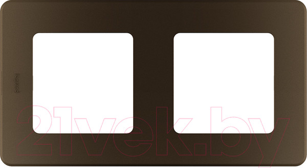 Изображение товара Рамка для выключателей и розеток Legrand Inspiria 673949 (бронза)