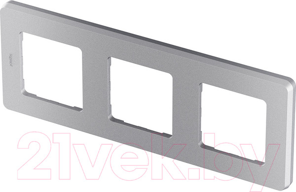 Изображение товара Рамка для выключателей и розеток Legrand Inspiria 673952 (алюминий)