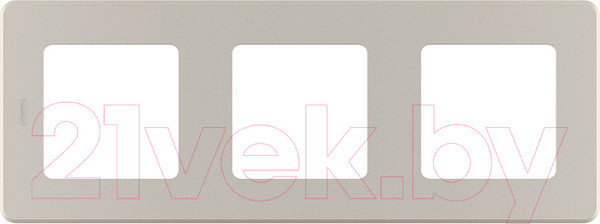 Изображение товара Рамка для выключателей и розеток Legrand Inspiria 673958 (шампань)