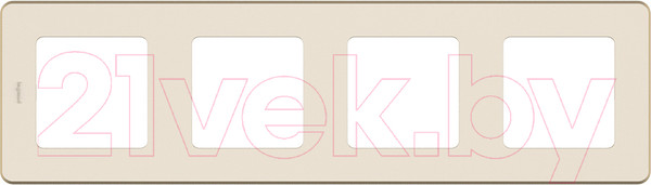 Изображение товара Рамка для выключателей и розеток Legrand Inspiria 673961 (слоновая кость)