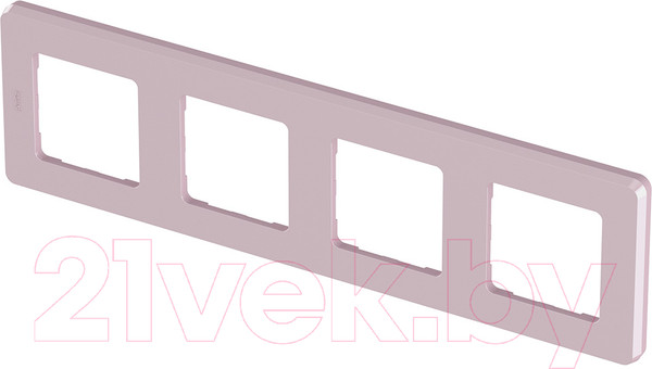 Изображение товара Рамка для выключателей и розеток Legrand Inspiria 673964 (розовый)