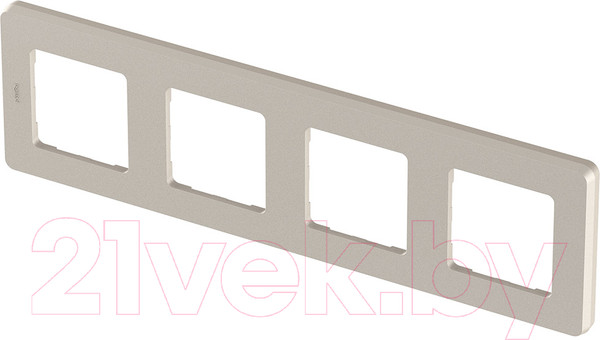 Изображение товара Рамка для выключателей и розеток Legrand Inspiria 673968 (шампань)