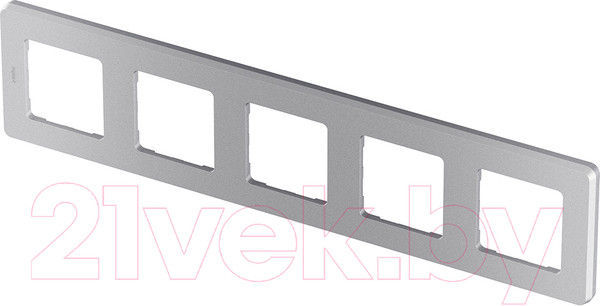 Изображение товара Рамка для выключателей и розеток Legrand Inspiria 673972 (алюминий)