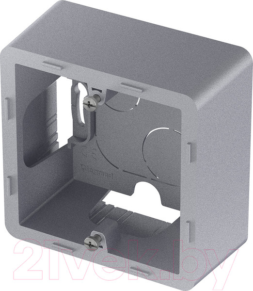 Изображение товара Коробка открытого монтажа Legrand Inspiria 673982 (алюминий)