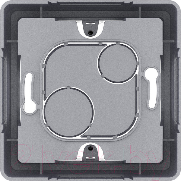 Изображение товара Коробка открытого монтажа Legrand Inspiria 673982 (алюминий)