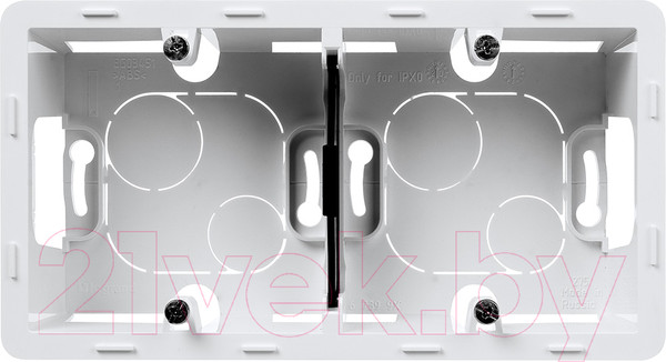 Изображение товара Коробка открытого монтажа Legrand Inspiria 673990 (белый)