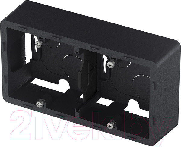 Изображение товара Коробка открытого монтажа Legrand Inspiria 673993 (антрацит)