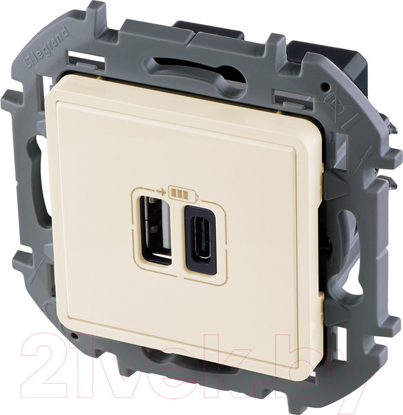 Изображение товара Розетка Legrand Inspiria 673761 (слоновая кость)