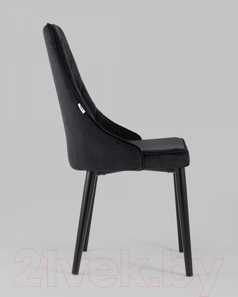 Изображение товара Стул Stool Group Версаль / AV 425-H75-08 (велюр черный)