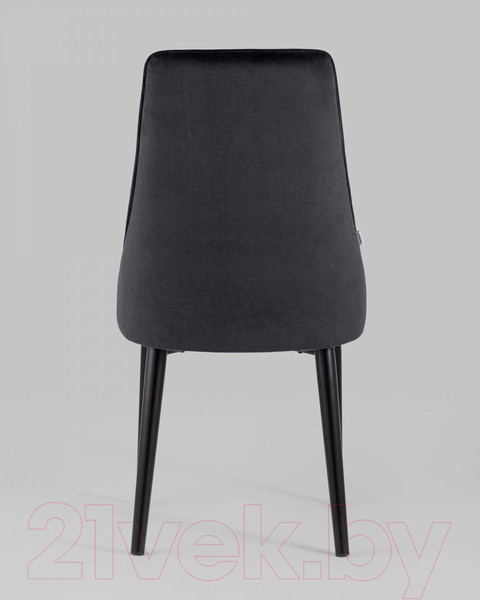 Изображение товара Стул Stool Group Версаль / AV 425-H75-08 (велюр черный)