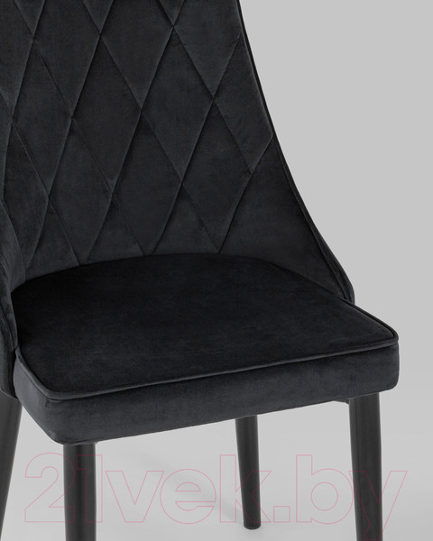 Изображение товара Стул Stool Group Версаль / AV 425-H75-08 (велюр черный)