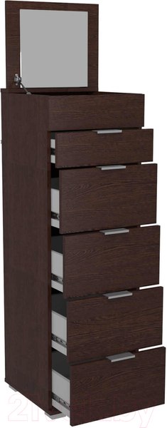 Изображение товара Комод Импэкс Leset Наоми 6 (венге)