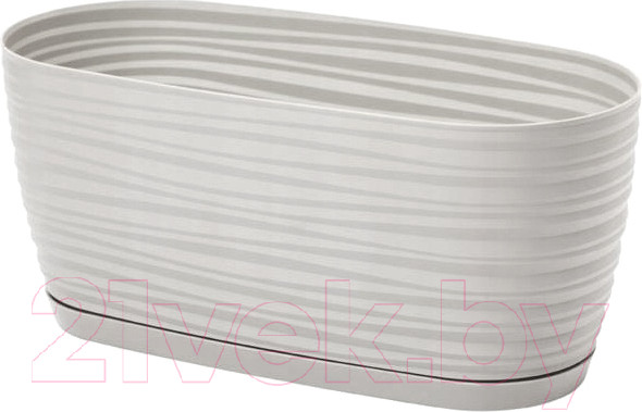 Изображение товара Кашпо Formplastic Sahara Petit / 3130-055 (светло-серый)