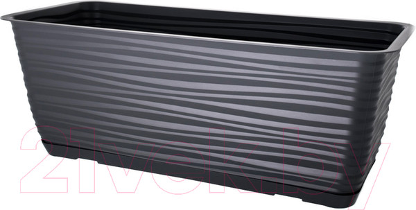 Изображение товара Вазон Formplastic Sahara / 3185-014 (антрацит)
