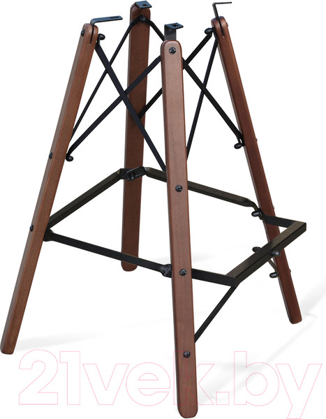 Изображение товара Стул барный Sheffilton SHT-ST34-1/S80 (латте/темный орех/черный)