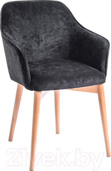 Изображение товара Стул ТехКомПро Канна 110 / 121264 (бук/тон 2/ткань Velvet Lux 17)