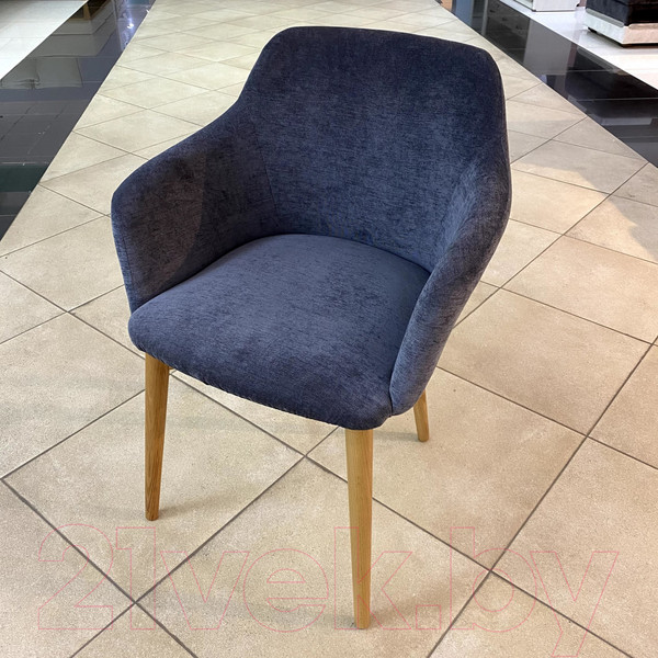 Изображение товара Стул ТехКомПро Канна 110 / 121264 (бук/тон 2/ткань Velvet Lux 17)