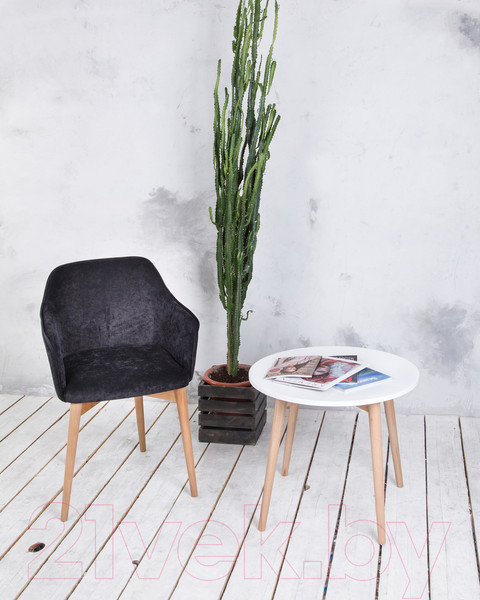 Изображение товара Стул ТехКомПро Канна 110 / 121264 (бук/тон 2/ткань Velvet Lux 17)