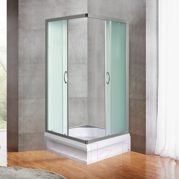 Изображение товара Душевой уголок RIVER Morava XL 100/24 МТ (без поддона)