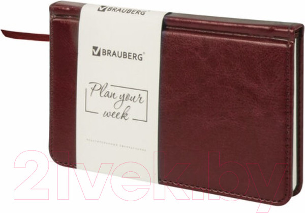 Изображение товара Еженедельник Brauberg Imperial / 126185 (коричневый)