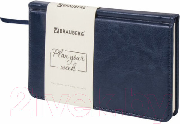 Изображение товара Еженедельник Brauberg Imperial / 126186 (темно-синий)