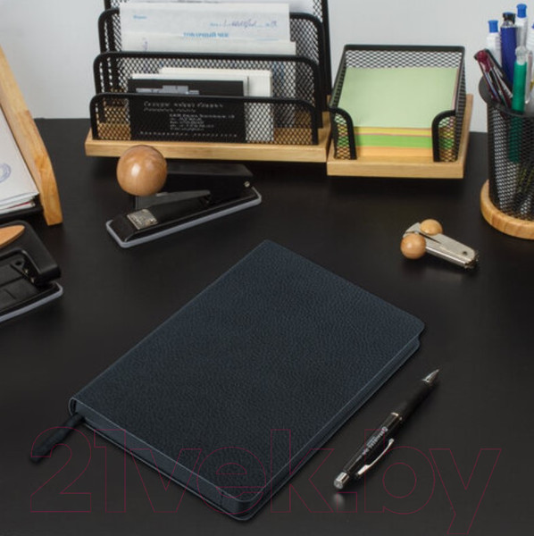 Изображение товара Ежедневник Brauberg Stylish / 126223 (синий) (синий)