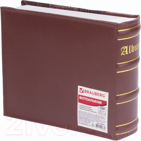 Изображение товара Фотоальбом Brauberg 390693 (коричневый)