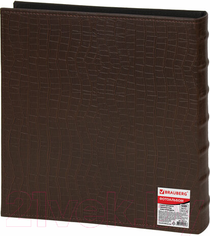 Изображение товара Фотоальбом Brauberg 390715 (коричневый)