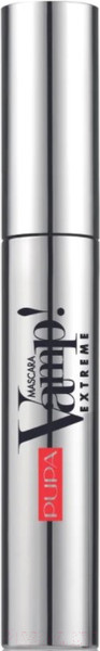 Изображение товара Тушь для ресниц Pupa Vamp! Mascara Extreme 010 Black Экстремальный объем (12мл)