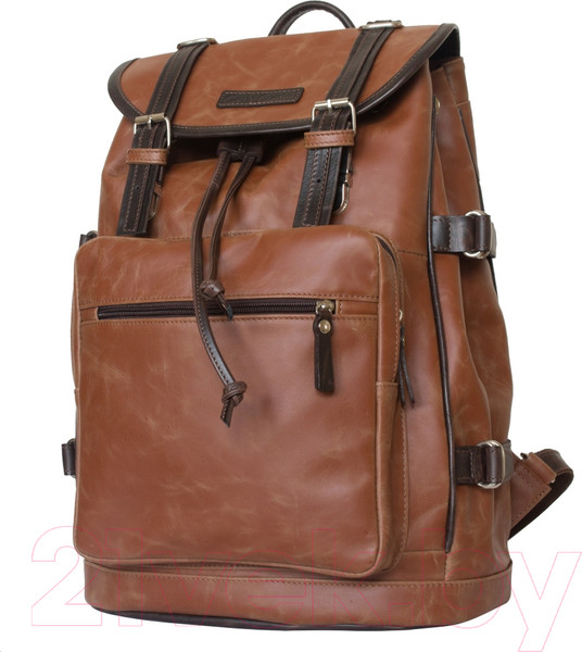 Изображение товара Рюкзак Carlo Gattini Selvatico Volturno 3004-03 (коньяк/темно-коричневый)