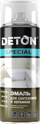 Изображение товара Эмаль Deton Special Алкидная для ванн и керамики (520мл, белый)